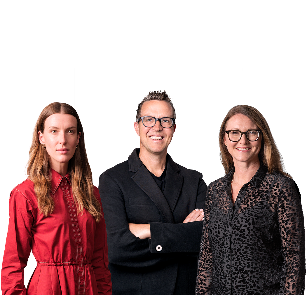 Julie, Andrew and Toni — Ghost's founders